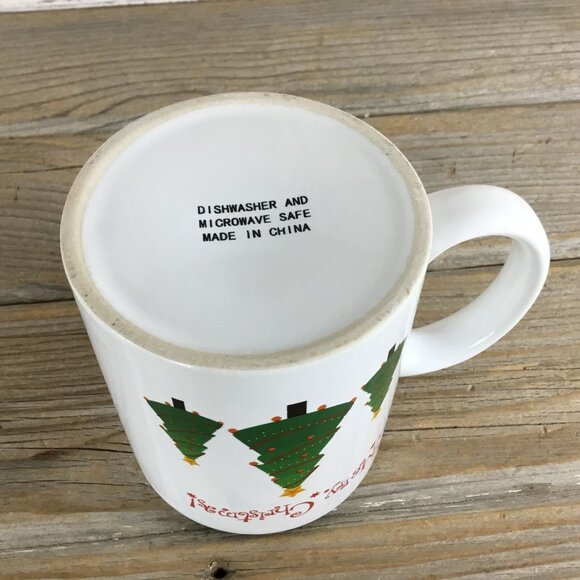 Merry Christmas Christmas Tree 11 oz Coffee Mug - Picture 4 of 4